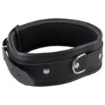 ZADO Läderhalsband med D-Ring