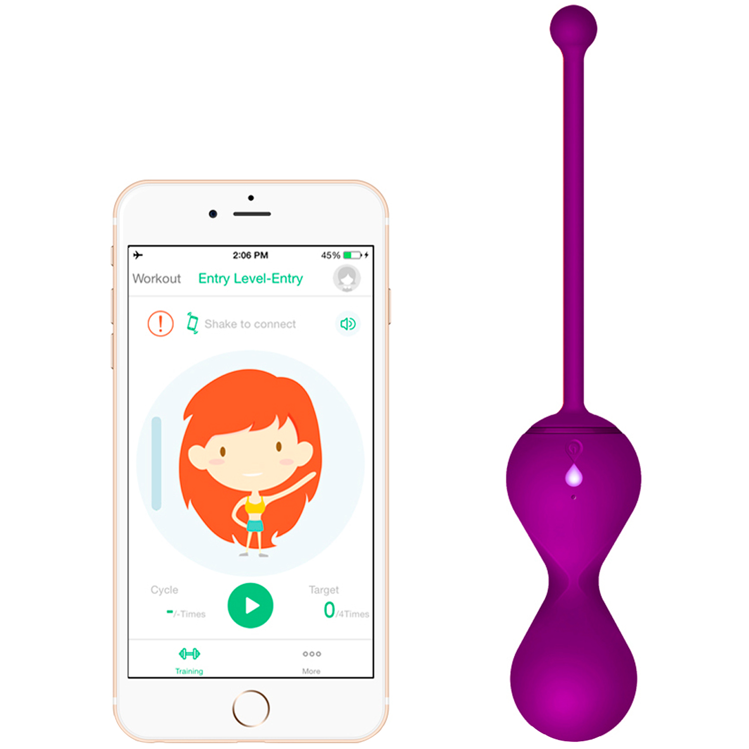 Magic Motion Smart Kegel Ball Master Bäckenbottentränare