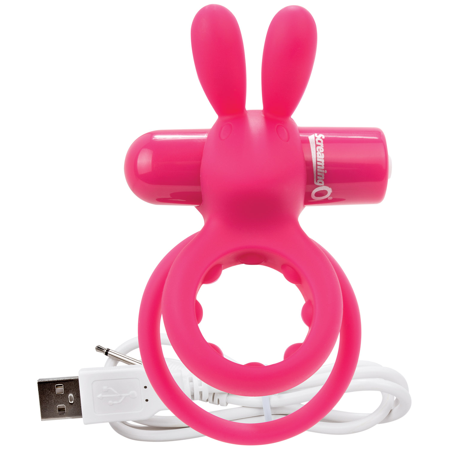 Screaming O Ohare Uppladdningsbar Rabbit Penisring