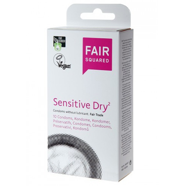 Fair Squared Sensitive Dry Veganska Kondomer 10 st