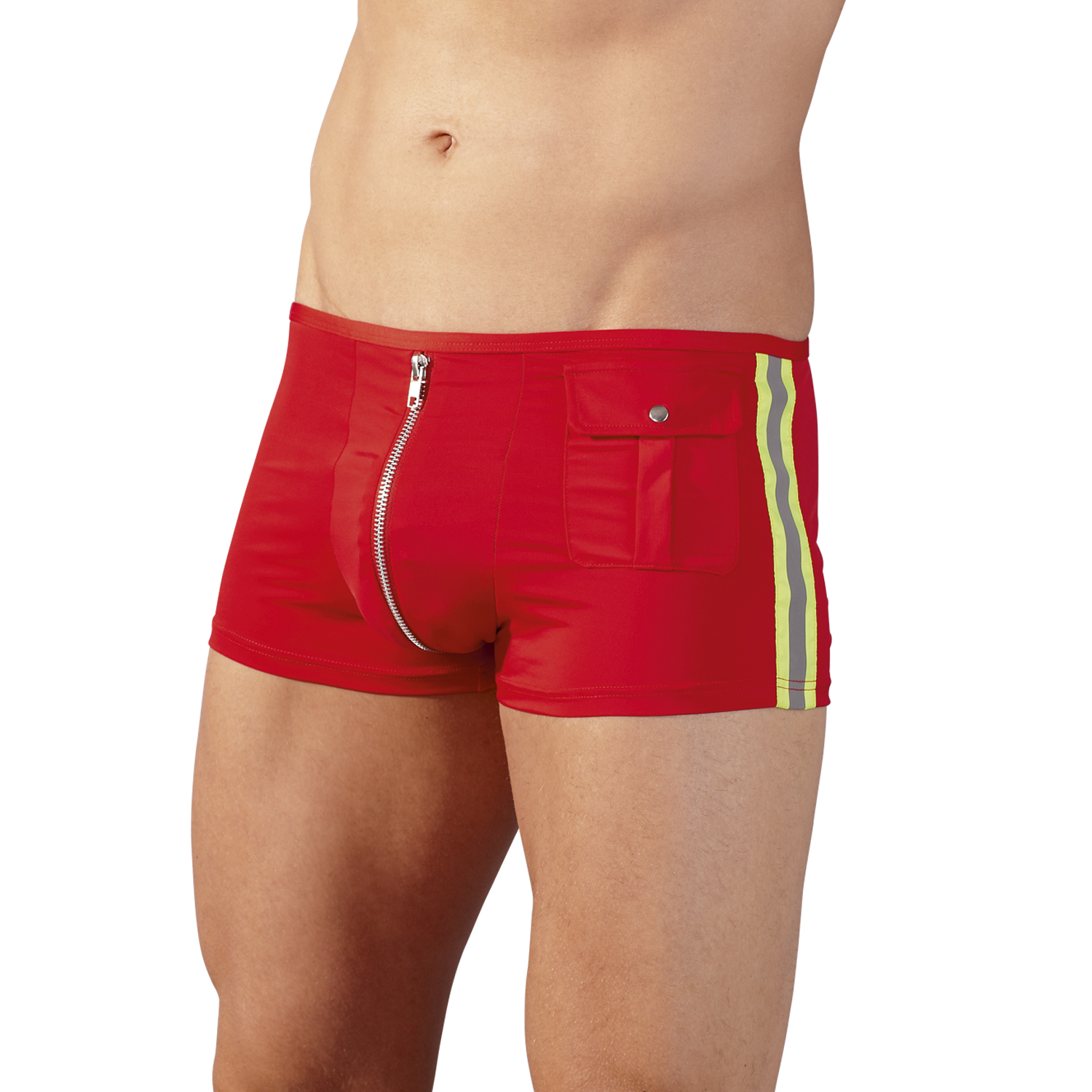 Svenjoyment Firefighter Boxershorts med Blixtlås