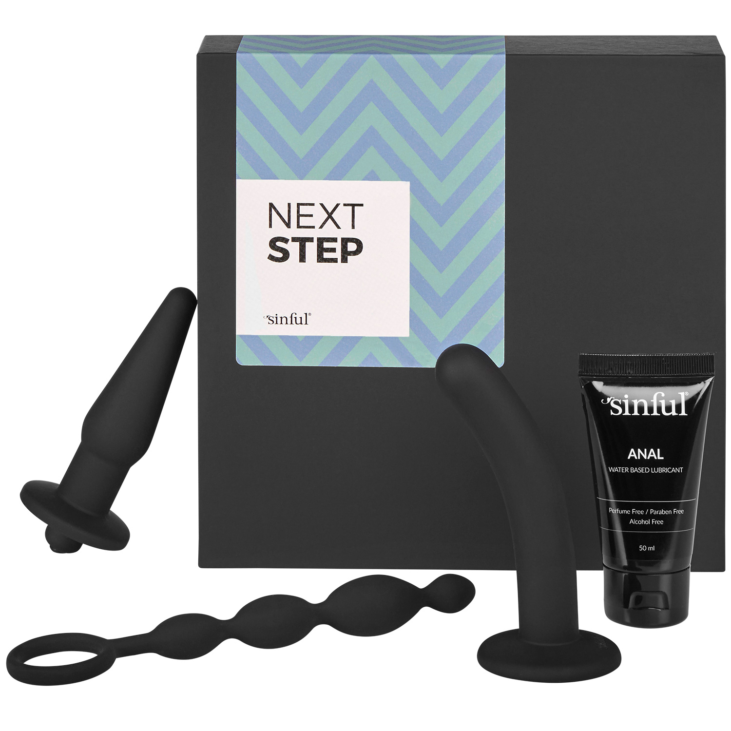 Sinful Next Step Analkit med A-Z Guide