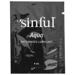Sinful Aqua Vattenbaserat Glidmedel 4ml