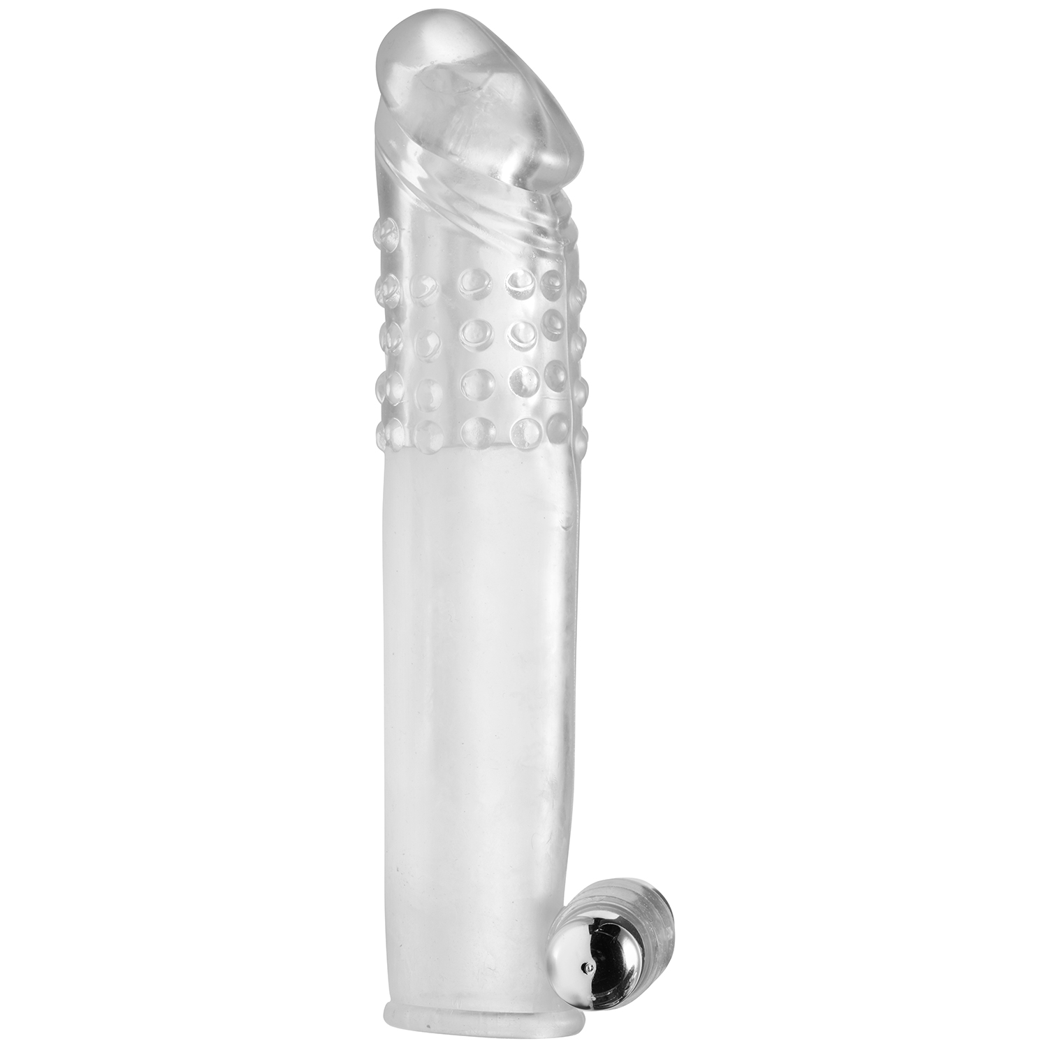 Clear Sensations Penis Extender Sleeve med Vibrator