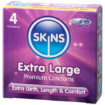 Skins Extra Large Kondomer 4 st