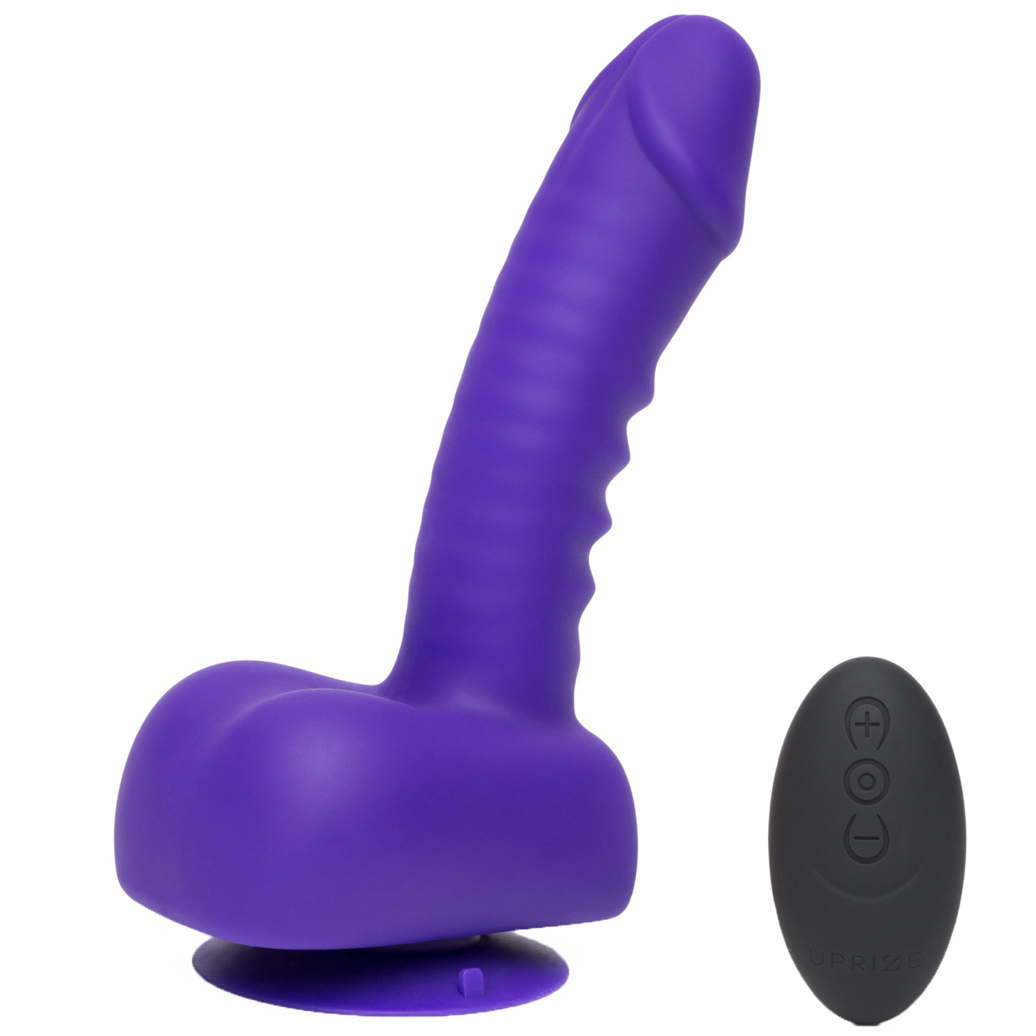 Uprize Rock Hard AutoErect Fjärrstyrd Dildo 15 cm