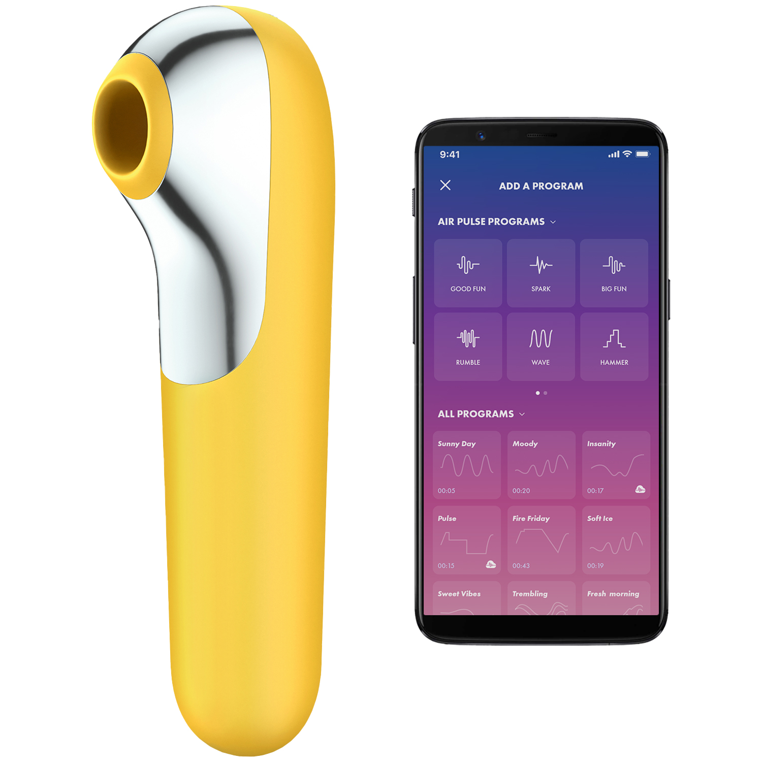 Satisfyer Dual Love Lufttrycksvibrator