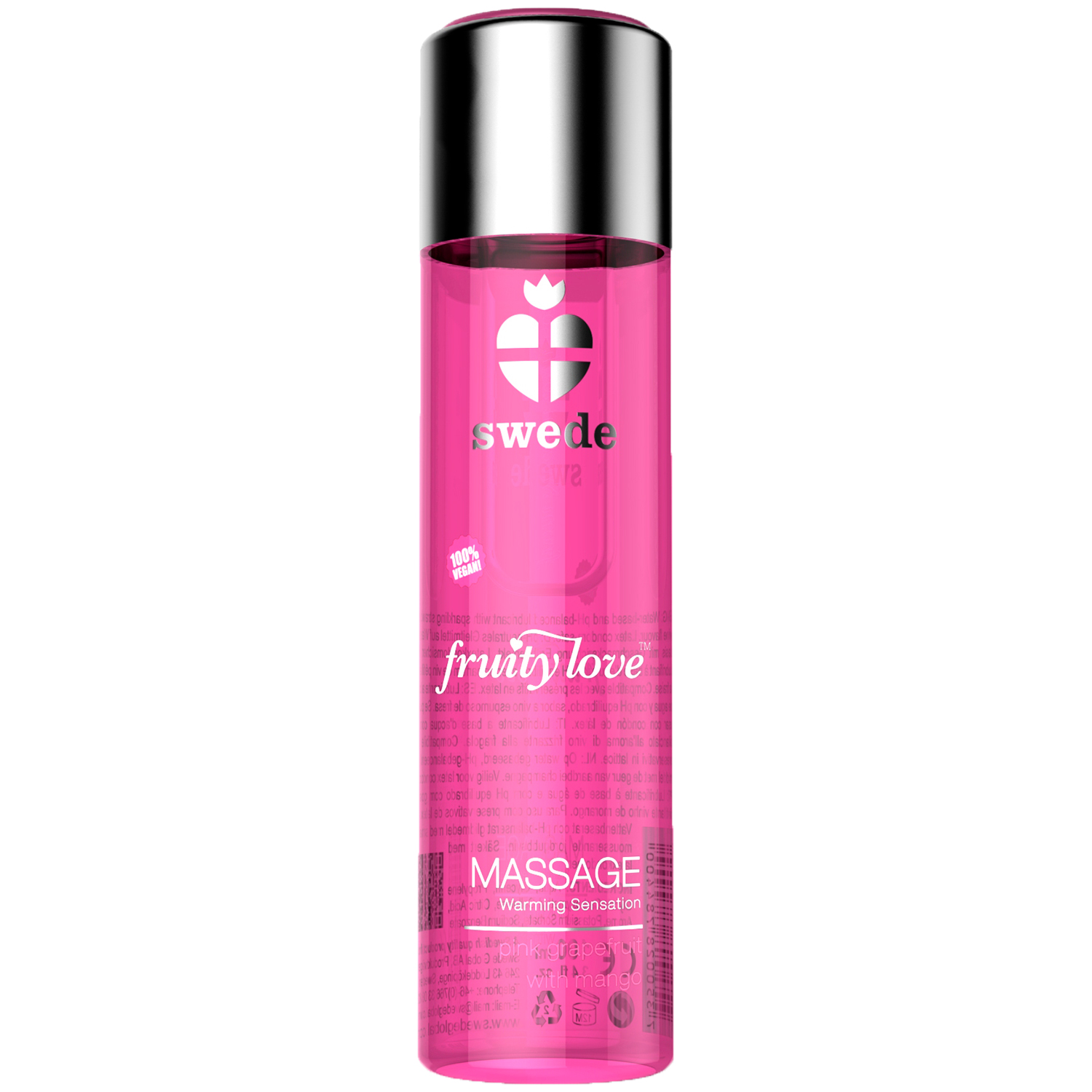 Swede Fruity Love Värmande Smaksatt Massagelotion 120 ml