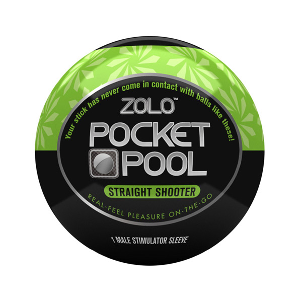 Zolo Pocket Pool Straight Shooter Onaniprodukt